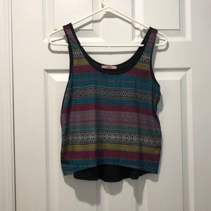 Cropped tank top